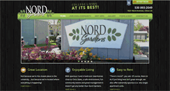 Desktop Screenshot of nordgardens.com