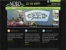 Tablet Screenshot of nordgardens.com